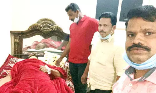 അ​പ​ക​ട​ത്തി​ൽ ച​ല​ന​ശേ​ഷി ന​ഷ്​​ട​പ്പെ​ട്ട മ​ല​യാ​ളി​യെ നാ​ട്ടി​ലേ​ക്ക് അ​യ​ച്ചു