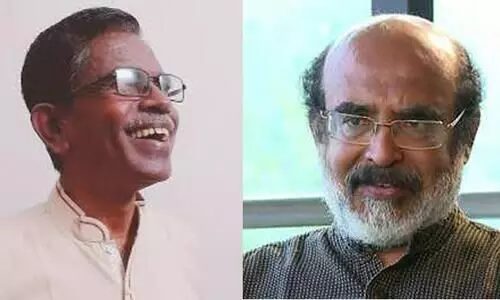 thomas isac and tg mohandas rss bjp hawala