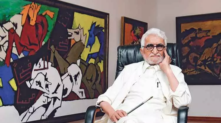 എം.എഫ് ഹുസൈൻ; ആ മാന്ത്രികവിരലുകൾ നിശ്ചലമായിട്ട് പത്തുവർഷം: ഇന്ത്യയുടെ വിശ്വചിത്രകാരന് താങ്ങും തണലുമായത് ഖത്തർ എം.എഫ് ഹുസൈൻ; ആ മാന്ത്രികവിരലുകൾ നിശ്ചലമായിട്ട് പത്തുവർഷം: ഇന്ത്യയുടെ വിശ്വചിത്രകാരന് താങ്ങും തണലുമായത് ഖത്തർ