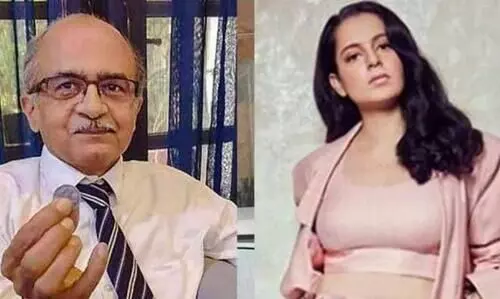 എന്ത്​, ഝാൻസിറാണിക്കും ജോലിയില്ലെന്നോ; കങ്കണയെ പരിഹസിച്ച്​ പ്രശാന്ത്​ഭൂഷൻ