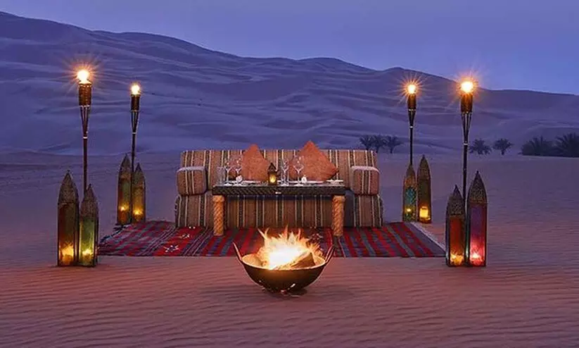 മ​രു​ഭൂ​മി​യു​ടെ ന​ടു​വി​ൽ ഒ​രു റിസോ​ർ​ട്ട്​; സഞ്ചാരികളെ കാത്തിരിക്കുന്നത്​ അപൂർവ അനുഭവങ്ങൾ