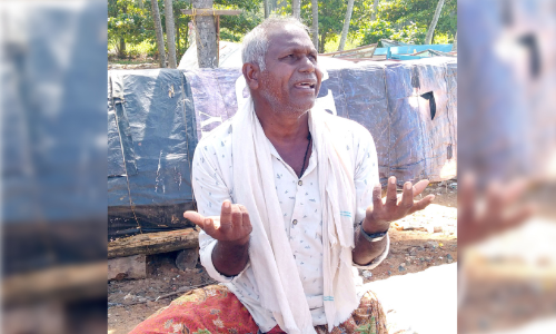 സ്വന്തം തീരം നഷ്​ടപ്പെട്ട വേദനയിൽ ആൻറണി