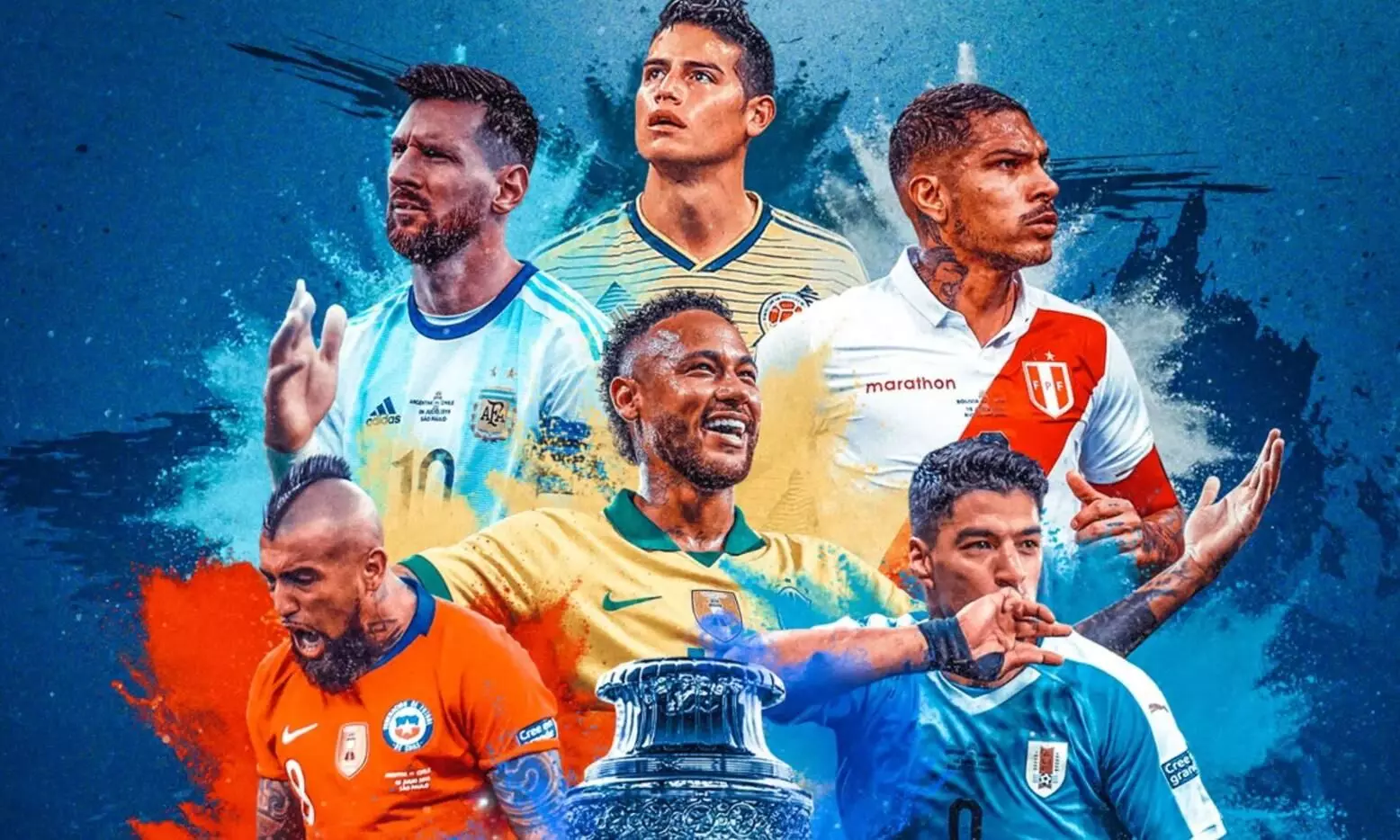 കോ​പ അ​മേ​രി​ക്ക ടൂ​ർ​ണ​മെൻറി​ന്​ നാ​ളെ ബ്ര​സീ​ലി​ൽ തു​ട​ക്കം