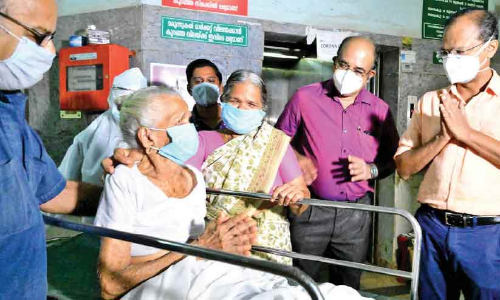 covid Negative janaki amma