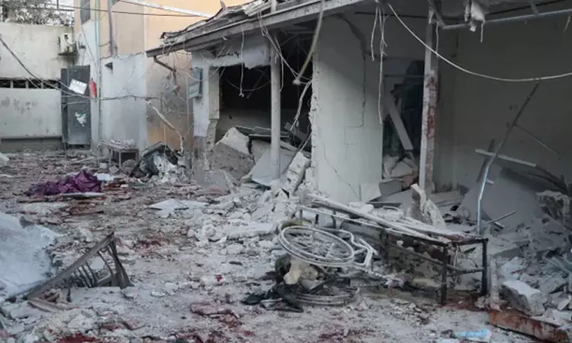syria hospital attack
