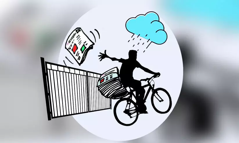 news paper distribution