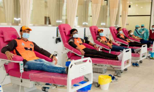 ക്രിക്കറ്റ് പ്രേമികൾ ബി.ഡി.കെയോടൊപ്പം രക്തദാനക്യാമ്പ് സംഘടിപ്പിച്ചു