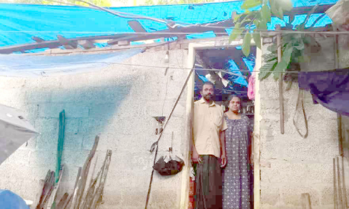 saji kumar and his wife