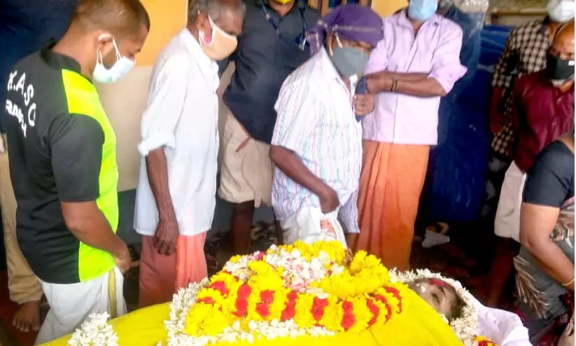 aswathy vijayans dead body