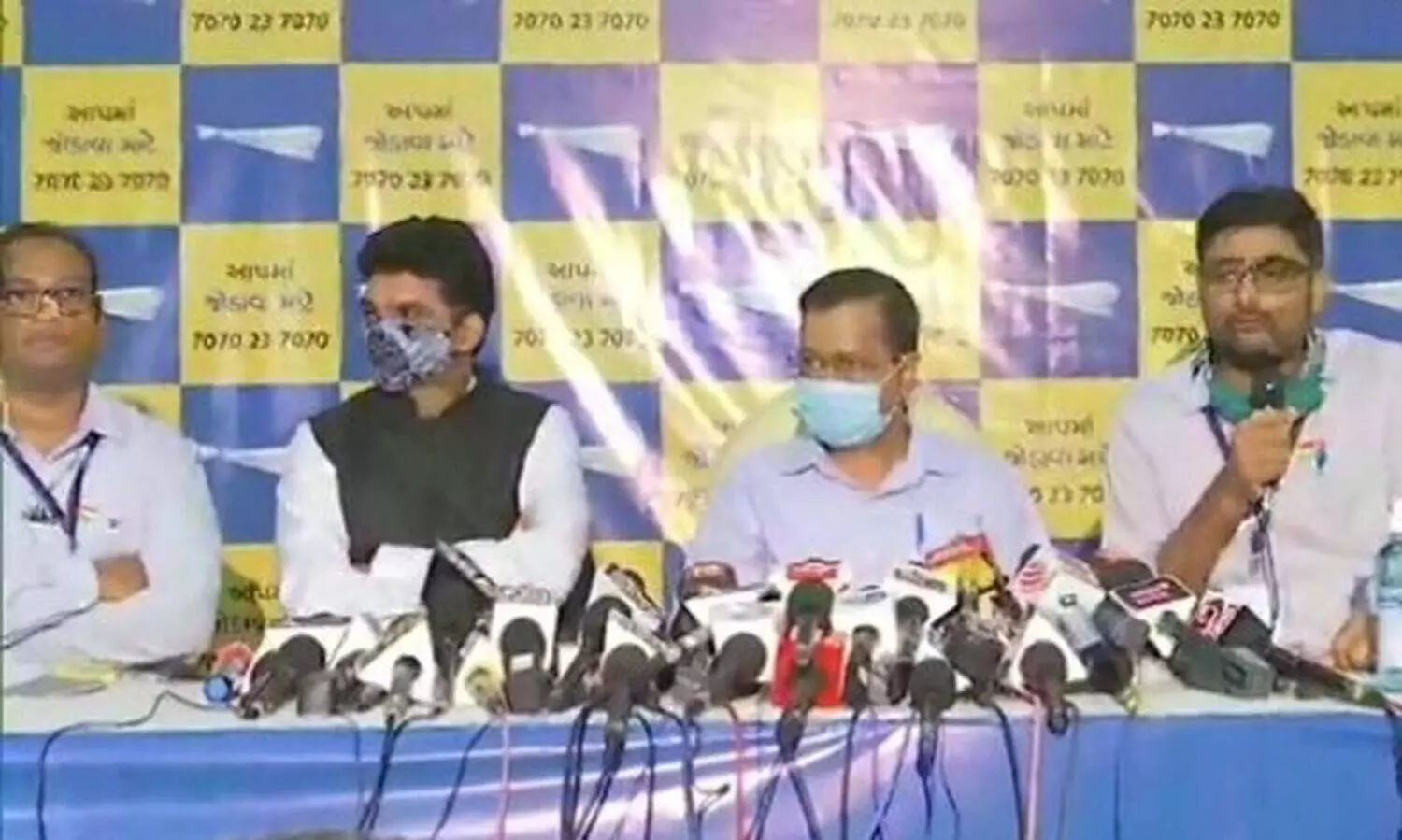 ഗുജറാത്ത് നിയമസഭാ തെരഞ്ഞെടുപ്പ്: ആംആദ്മി പാർട്ടി മുഴുവൻ സീറ്റിലേക്കും മത്സരിക്കും -കെജ്രിവാൾ