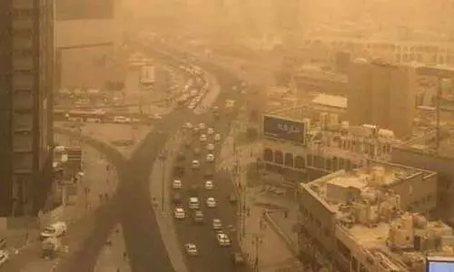 അസ്ഥിര കാലാവസ്ഥ: തുറമുഖത്തെ ബാധിച്ചു; വിമാന സർവിസിനെ ബാധിച്ചില്ല