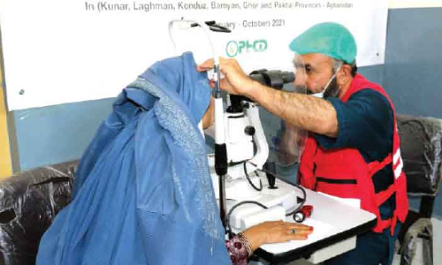 അഫ്ഗാനികളെ കാഴ്​ചയിലേക്ക്​ കൈപിടിച്ച്​ ഖത്തർ റെഡ്ക്രസൻറ്