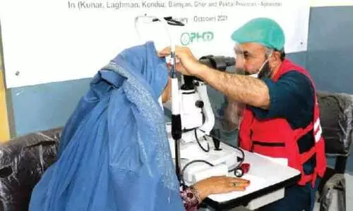 അഫ്ഗാനികളെ കാഴ്ചയിലേക്ക് കൈപിടിച്ച് ഖത്തർ റെഡ്ക്രസൻറ് അഫ്ഗാനികളെ കാഴ്ചയിലേക്ക് കൈപിടിച്ച് ഖത്തർ റെഡ്ക്രസൻറ്