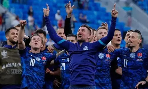 പോളണ്ടിനെ അട്ടിമറിച്ച്​ സ്​ലോവാക്യയുടെ മിന്നൽ തുടക്കം