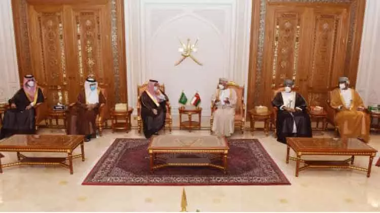 സൗദി വിദേശകാര്യ മന്ത്രി ഒമാനിൽ