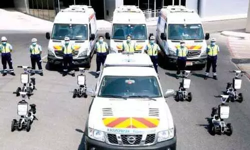 വിമാനത്താവളങ്ങളിൽ അടിയന്തര വൈദ്യസേവനം: ദേശീയ ആംബുലൻസ്​ കരാറിൽ ഒപ്പുവെച്ചു