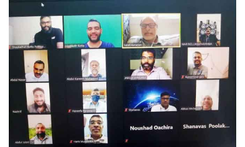 ല​ക്ഷ​ദ്വീ​പ് ജ​ന​ത​ക്ക് ​െഎക്യ​ദാ​ര്‍ഢ്യം -​െഎവ ജി​ദ്ദ