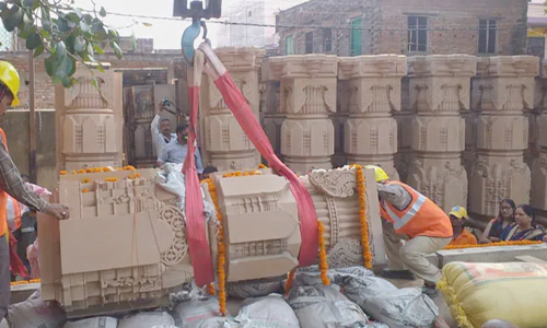 ഭൂമി അഴിമതിയില്‍ രാമക്ഷേത്ര ട്രസ്റ്റിന് പിന്തുണയുമായി വി.എച്ച്.പി