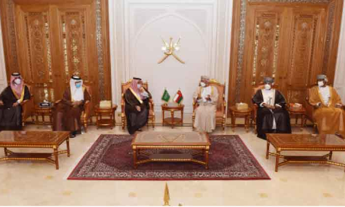 സൗദി വിദേശകാര്യ മന്ത്രി ഒമാനിൽ