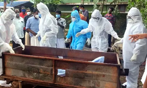 covid deadbody cremation