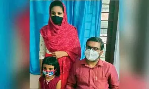 പ്ര​വ​ച​നം ഫ​ലി​ച്ചു; ഹ​ന​യെ കാ​ണാ​ന്‍ സ്പീ​ക്ക​ര്‍ എ​ത്തി