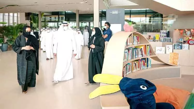 ഷാർജ കിരീടാവകാശി ഹൗസ് ഓഫ് വിസ്ഡം സന്ദർശിച്ചു ഷാർജ കിരീടാവകാശി ഹൗസ് ഓഫ് വിസ്ഡം സന്ദർശിച്ചു