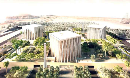 അബ്രഹാമിക് ഫാമിലി ഹൗസ്​ നിർമാണം പുരോഗമിക്കുന്നു