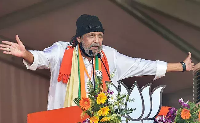 തെരഞ്ഞെടുപ്പ്​ പ്രസംഗം: ബി.ജെ.പി നേതാവ്​ മിഥുൻ ചക്രവർത്തിയെ കൊൽക്കത്ത പൊലീസ്​ ചോദ്യം ചെയ്​തു