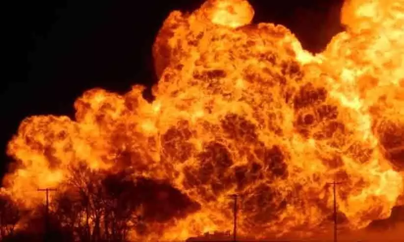 fire explosion