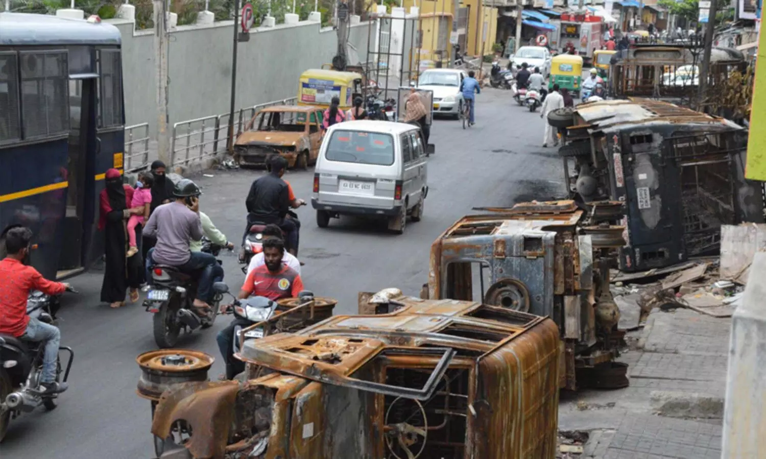 ബംഗളൂരു ഈസ്​റ്റിലെ അക്രമം: കുറ്റപത്രം സമർപ്പിച്ചില്ല; 115 പ്രതികൾക്ക്​ ജാമ്യം