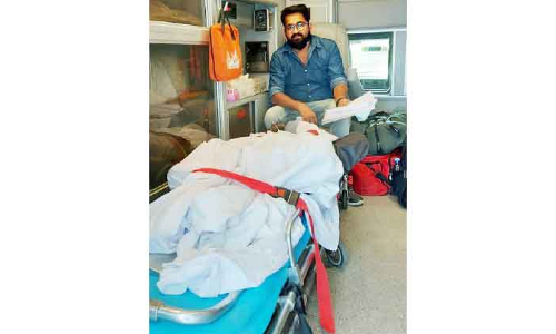 പ​ക്ഷാ​ഘാ​തം ബാ​ധി​ച്ച് ചി​കി​ത്സ​യി​ലി​രു​ന്ന ത​മി​ഴ്​​നാ​ട് സ്വ​ദേ​ശി നാ​ട​ണ​ഞ്ഞു