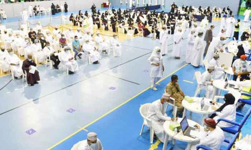 ഒമാനിൽ 5.35 ലക്ഷം പേർക്ക്​ വാക്​സിൻ നൽകി