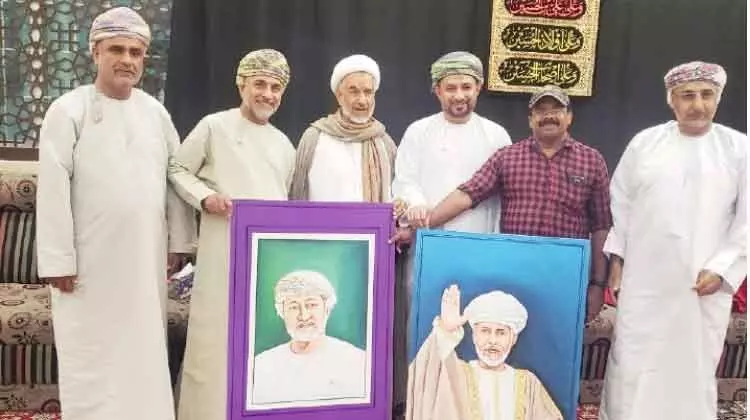 ജീവൻ തുടിക്കുന്ന വരകളുമായി പ്രവാസി കലാകാരൻ ജീവൻ തുടിക്കുന്ന വരകളുമായി പ്രവാസി കലാകാരൻ