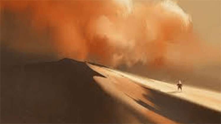 പൊടിക്കാറ്റിൽ മുങ്ങി രാജ്യം പൊടിക്കാറ്റിൽ മുങ്ങി രാജ്യം