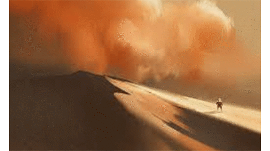 പൊടിക്കാറ്റിൽ മുങ്ങി രാജ്യം