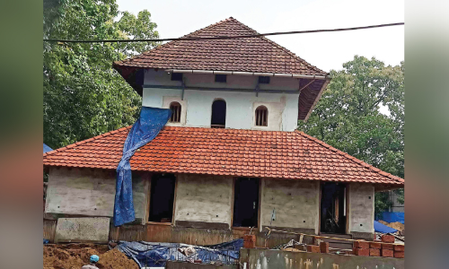 ചേരമാൻ പള്ളി പഴയ പ്രൗഢിയിലേക്ക്​; സെപ്റ്റംബറിൽ തുറക്കും