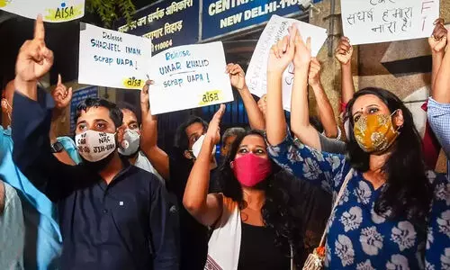 Natasha Narwal, Devangana Kalita, Asif Iqbal Tanha