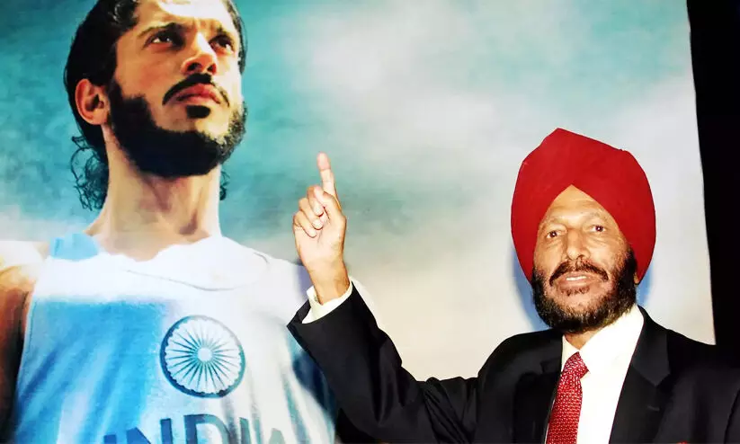 പ​റ​ക്കും മി​ൽ​ഖ: ഇ​ന്ത്യ ക​ണ്ട എ​ക്കാ​ല​ത്തെ​യ​ും മി​ക​ച്ച അ​ത്​​ല​റ്റി​ന്​ വി​ട