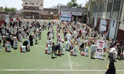 യ​മ​നി​ൽ 2500 ഭ​ക്ഷ്യ​കി​റ്റു​ക​ൾ ന​ൽ​കി കു​വൈ​ത്തി സം​ഘ​ട​ന