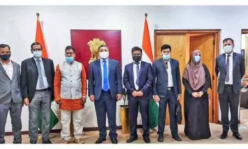 വെ​ല്‍ഫെ​യ​ര്‍ കേ​ര​ള കു​വൈ​ത്ത് നേ​താ​ക്ക​ള്‍ അം​ബാ​സ​ഡ​റു​മാ​യി ച​ർ​ച്ച ന​ട​ത്തി