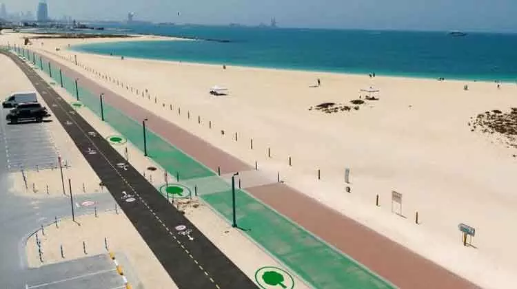 ജുമൈറ ബീച്ചിൽ 16 കി.മീ സൈക്ലിങ്​ ട്രാക്ക്​ വരുന്നു