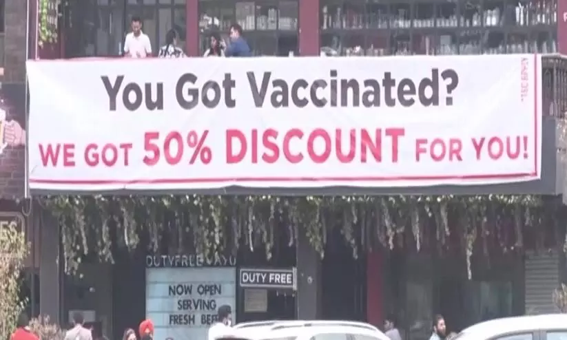 pubs, restaurants offer heavy discounts to vaccinated customers pubs, restaurants offer heavy discounts to vaccinated customers