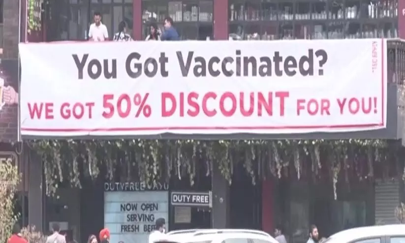 pubs, restaurants offer heavy discounts to vaccinated customers