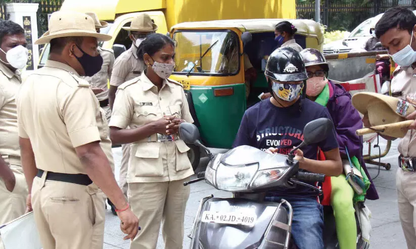 Bengaluru police check