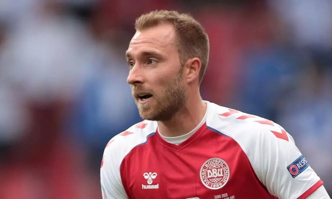 ആശുപത്രി വിട്ട  ക്രിസ്റ്റ്യൻ ​ എറിക്​സൺ ടീമംഗങ്ങളെ സന്ദർശിച്ചു