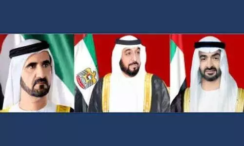 ഇറാൻ പ്രസിഡൻറിനെ യു.എ.ഇ ഭരണാധികാരികൾ അഭിനന്ദിച്ചു