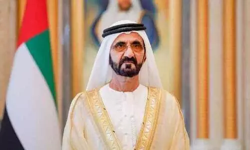 സൂപ്പർ മാർക്കറ്റിൽ​ ശൈഖ്​ മുഹമ്മദി​െൻറ അപ്രതീക്ഷിത സന്ദർശനം