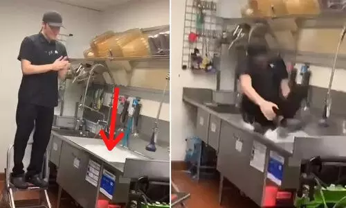 kitchen sink staff jump