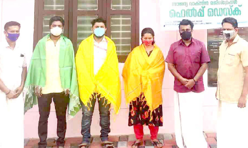 Kaithakkal Brothers Library team