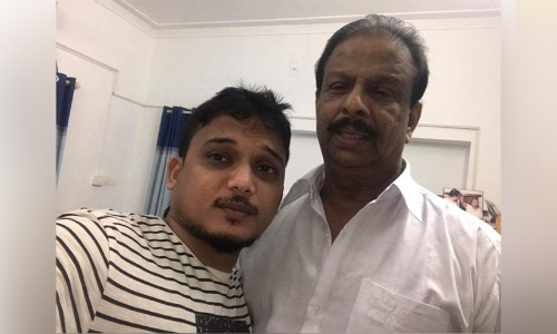 പിതൃദിനത്തിൽ ശുഹൈബിന്‍റെയും ശുക്കൂറിന്‍റെയും കൃപേഷിന്‍റെയും ശരത്ത് ലാലിന്‍റെയും അച്ഛൻമാരെ ഹൃദയത്തോട് ചേർത്ത് കെ. സുധാകരൻ